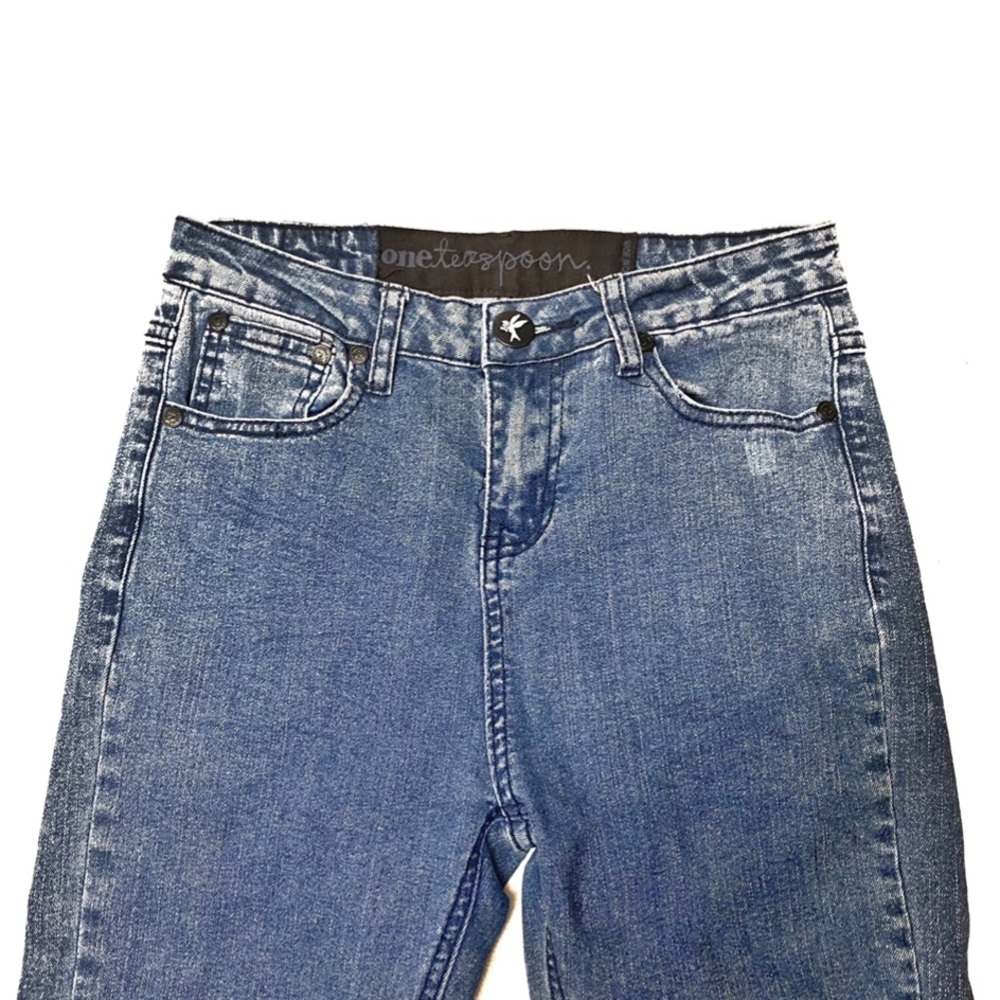 One Teaspoon Blue Skinny Jeans